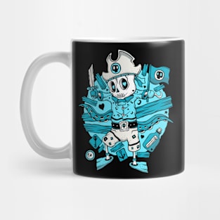 Skeleton The Pirates Crew Mug